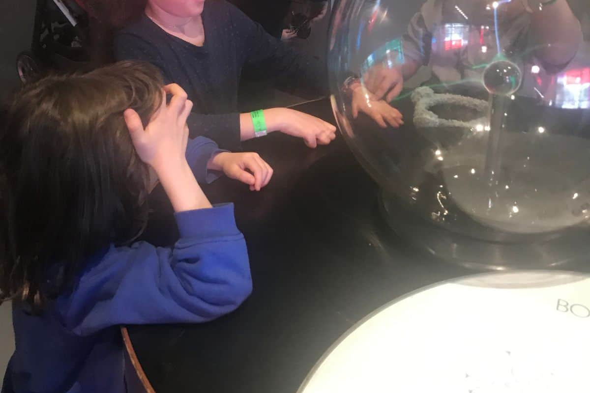 Kids at the Alcobendas Science Museum