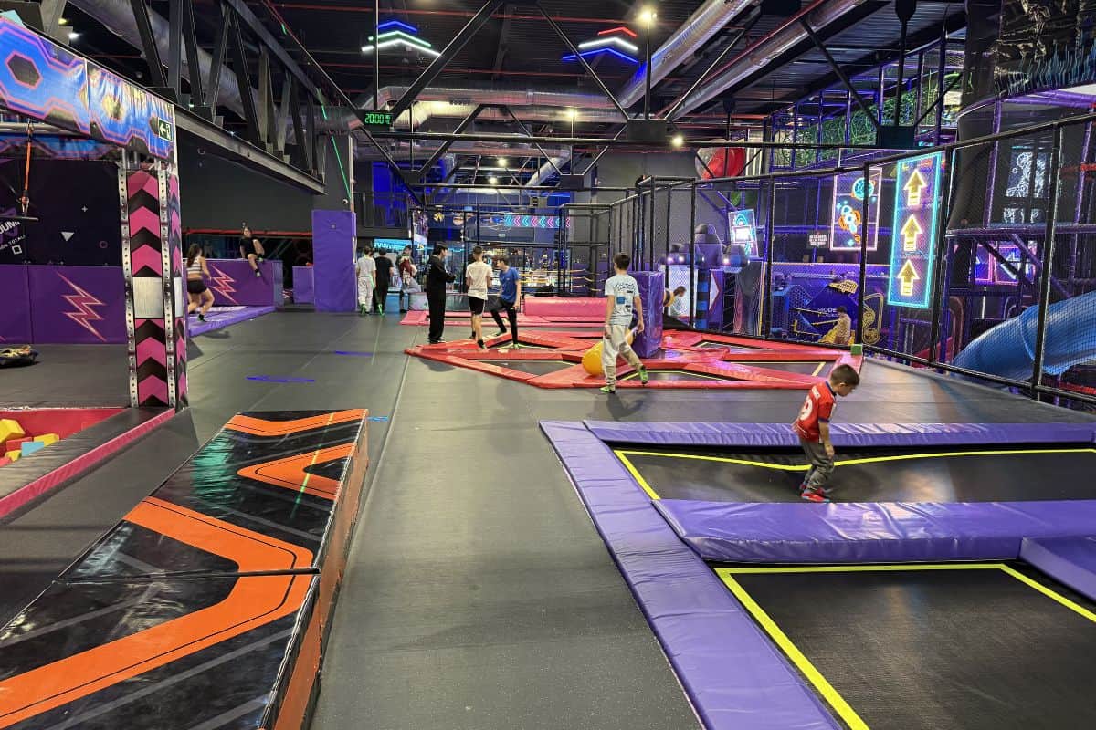 World Jump trampoline park in Madrid